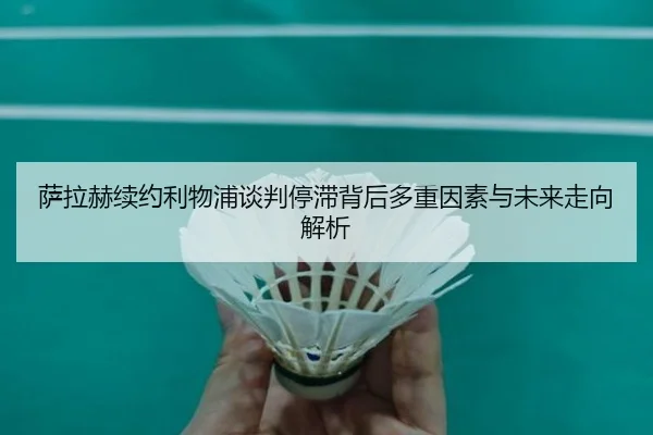 萨拉赫续约利物浦谈判停滞背后多重因素与未来走向解析